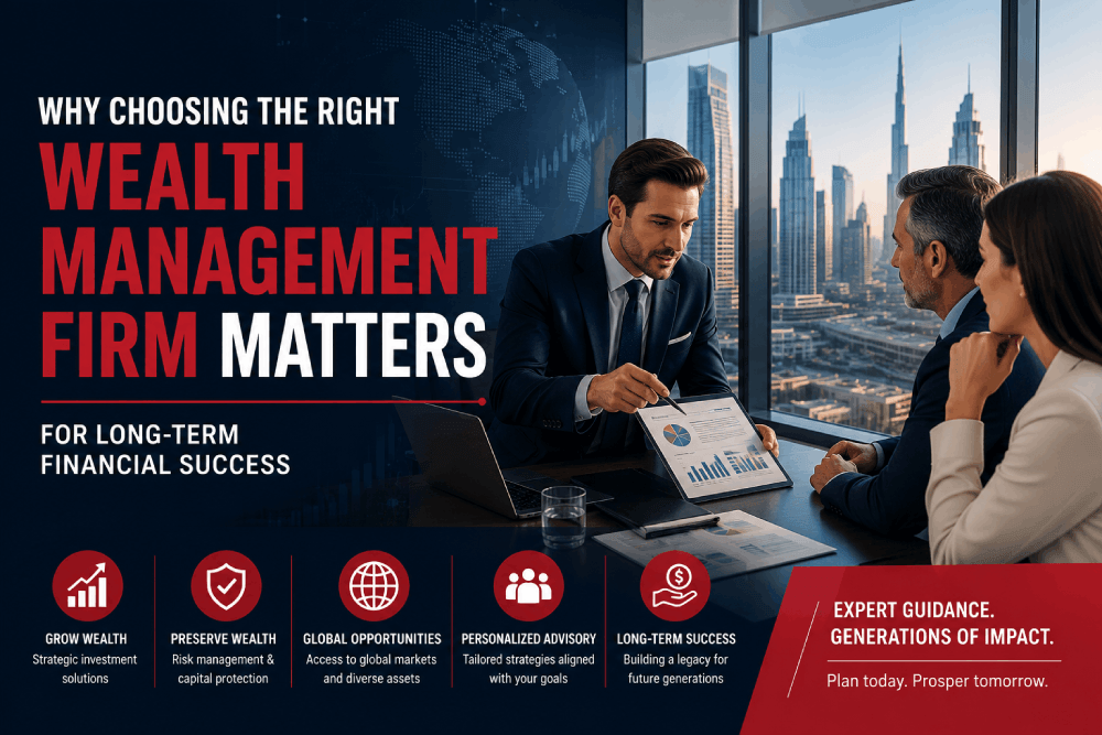 Why Choosing the Right Wealth Management Firm Matters for Long-Term Financial Success